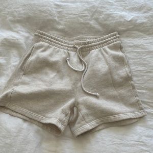 Aritizia TNA Fleece Shorts